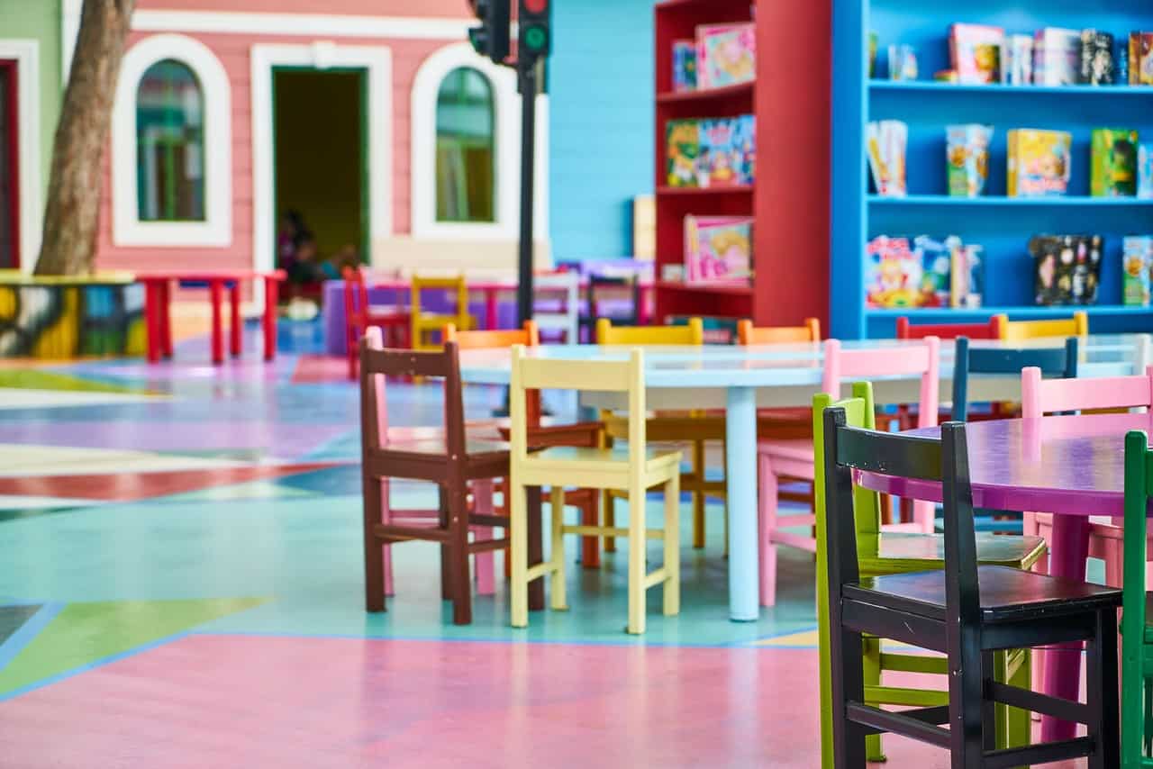 Kindertagesbetreuung und Frauencafé in Gebäude 17