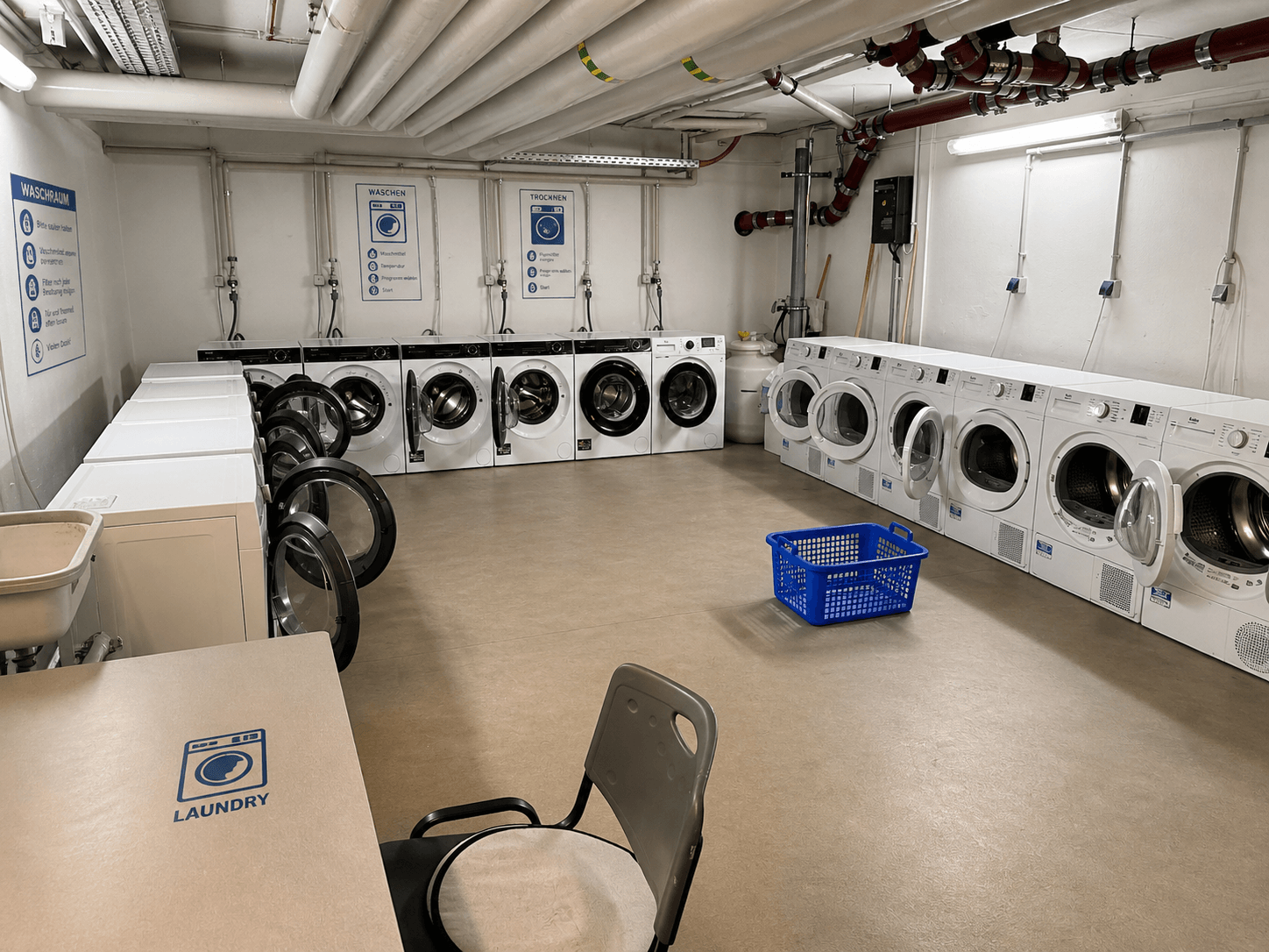 Wäscherei – Landesunterkunft Rendsburg