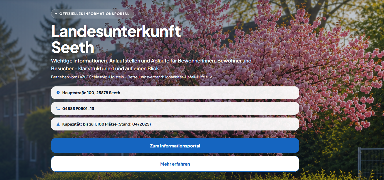 Landesunterkunft Seeth